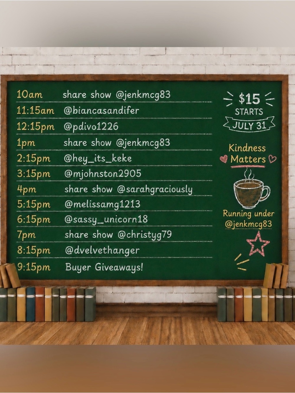 BIANCA is Live! Live Show Flyer! Please Like To Be Tagged When I’m LIVE!
